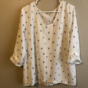 3/4 Sleeve Blouse